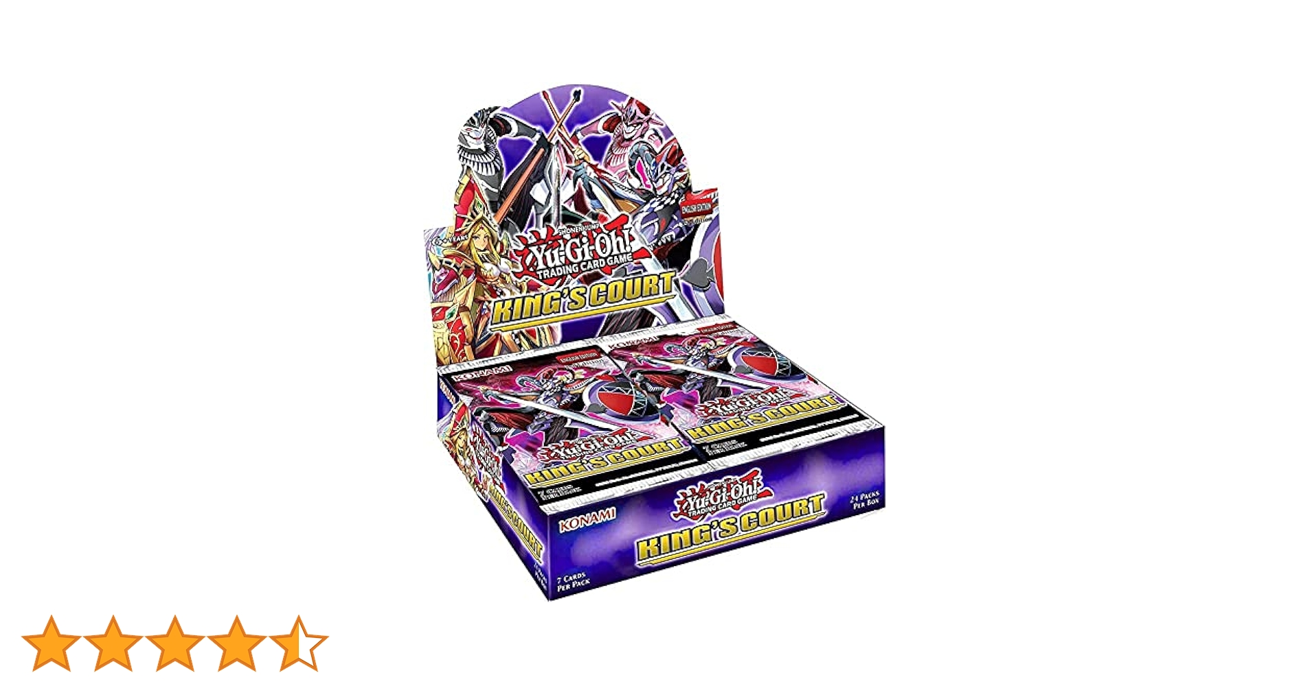 遊戯王 英語版 King's Court キングズコート 1BOX 遊戯王 英語版 King's Court キングズコート 1BOX Amazon.co.jp